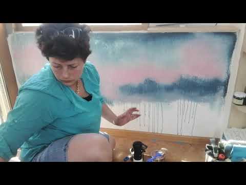 Видео: Декотивна Арт стена с тебеширена боя