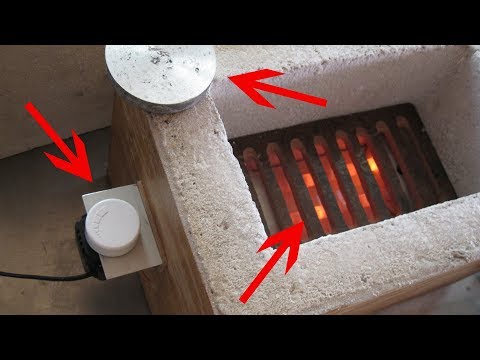 Видео: Как сделать горн из электрического обогревателя
