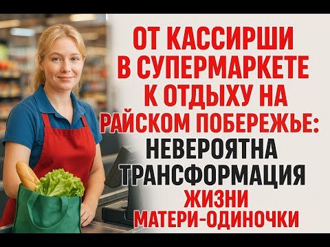 Видео: Муж ушел к другой, бросив одну с ребенком. Что же случилось уже через год с усталой кассиршей?