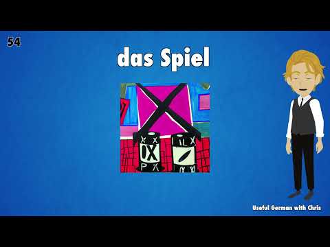 Видео: Немецкий A2 - Выучите 180 простых и полезных слов на немецком языке