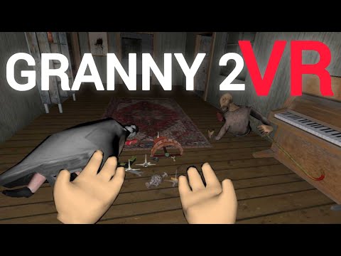 Видео: Я просто чихнул....(смешное прохождение)➡️Granny 2 vr #33