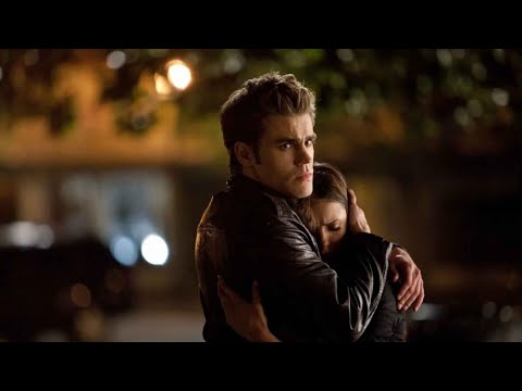 Видео: Дневники вампира.Стефан and Елена —Камин