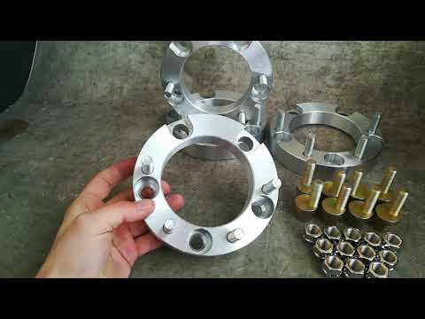 Видео: Колесные проставки 5х139.7 - 6х139.7 30мм