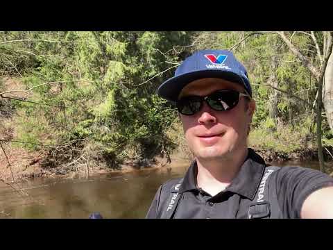 Видео: Штурмуем порожистую реку Тверской области под водометом. Поймали #ФОРЕЛЬ!