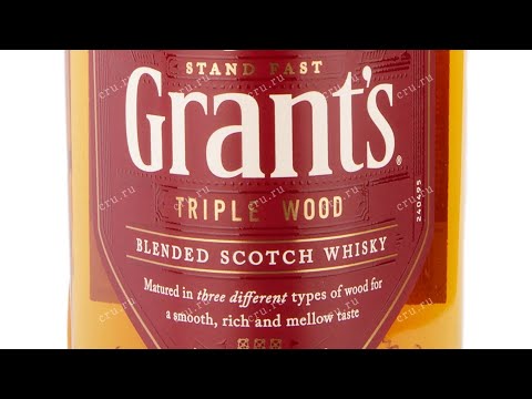 Видео: Виски Grants Triple Wood 0.7 л 40%