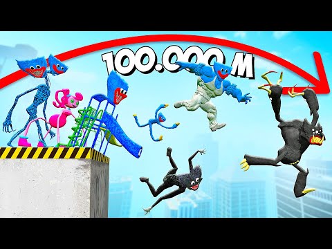 Видео: КАКОЙ ХАГИ ВАГИ ПРЫГНЕТ ДАЛЬШЕ ВСЕХ В ГАРРИС МОД?! ПРЫЖКИ В ДЛИНУ POPPY PLAYTIME В Garry`s Mod!