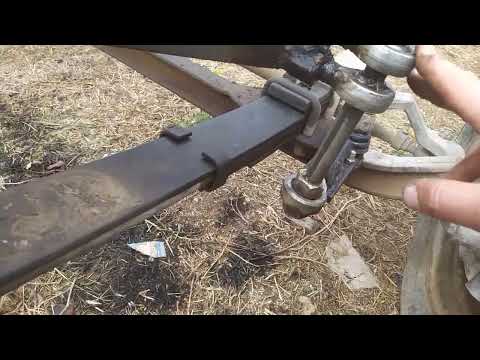 Видео: Прицеп из газелевской рамы