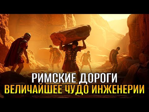 Видео: Древний Рим: Как Построили 85,000 КМ Вечных Дорог БЕЗ Современных Технологий?