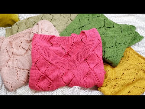 Видео: 🔥🔥ИДЕАЛЬНЫЙ ПУЛОВЕР🔥🔥 Давайте свяжем, ПРАВИЛЬНЫЕ РОМБЫ!!! Подробный МАСТЕР КЛАСС