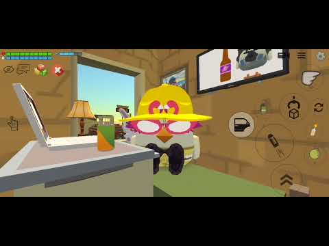 Видео: Летчик помог мне сделать комнату (я её не сохранил) в чикен Ган |чикен желти