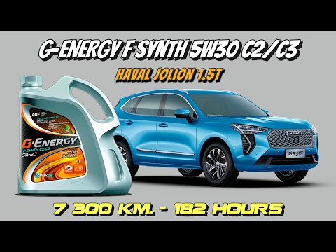 Видео: G-Energy F Synth 5w30 C2/C3 (отработка из Haval 1.5T - 7 300 км., 182 моточасов).