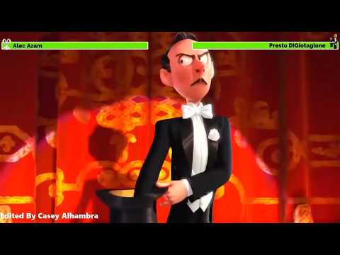 Видео: Presto (2008) с полосками здоровья