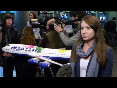 Видео: «Рейс надежды» авиакомпании «Трансаэро»: помогать просто!