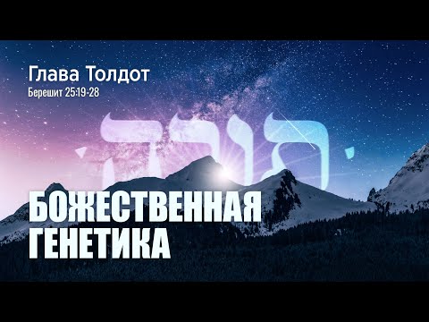 Видео: 01. Недельная глава "Толдот" Божественная генетика. Берешит (Бытие) 25:19-28