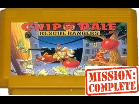 Видео: Chip 'n Dale: Rescue Rangers/Чип и Дейл (NES/DENDY)