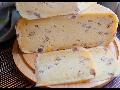 Видео: Молодой Сыр в Медовой Корочке с Орехами! Young Cheese in a Honey Crust with Nuts!