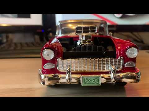 Видео: Обзор модели Chevrolet Bel Air 1955 от Motormax в масштабе 1/18