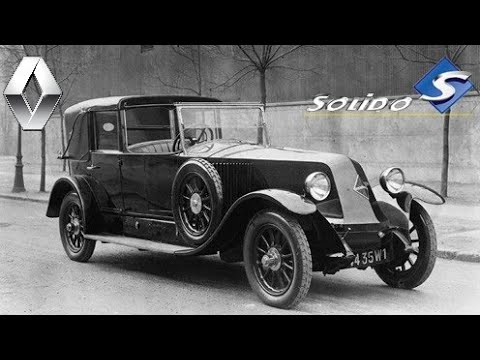 Видео: Обзор модели Renault 40CV 1926г. 1:43 Solido (France)