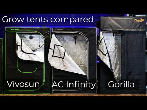 Видео: Сравнение гроупалаток Vivosun AC Infinity Gorilla