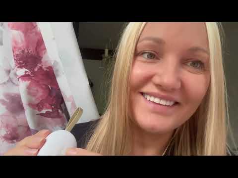 Видео: Асмр Болталка Кисточки Эффект наушников