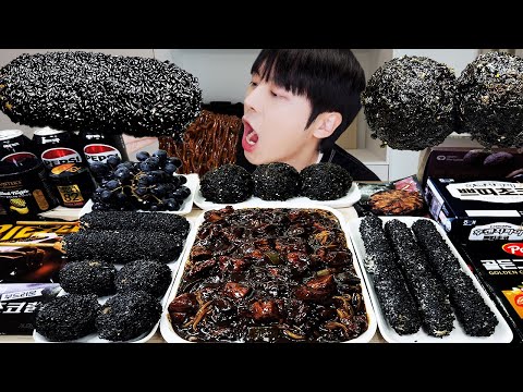 Видео: АСМР МУКБАНГ | Медовое желе Galaxy, конфеты, десерты(черная еда, желе из лапши, мороженое), рецепт