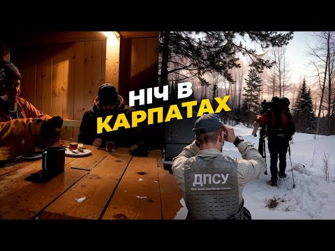 Видео: Затримані прикордонниками. Ніч в Карпатах.