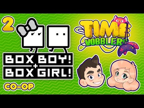 Видео: BoxBoy! + BoxGirl!: Демо - ЧАСТЬ #2: Идеальный Пьюдипай | Time Wobblers
