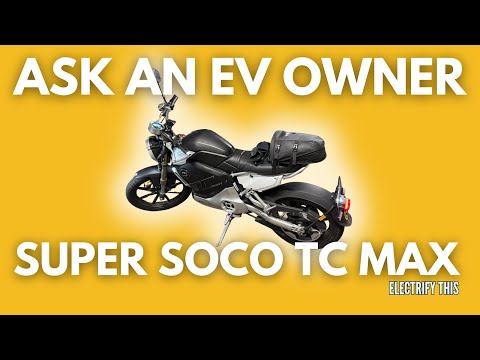 Видео: СПРОСИТЕ ВЛАДЕЛЬЦА ЭЛЕКТРОМОБИЛЯ: Super SOCO TC MAX