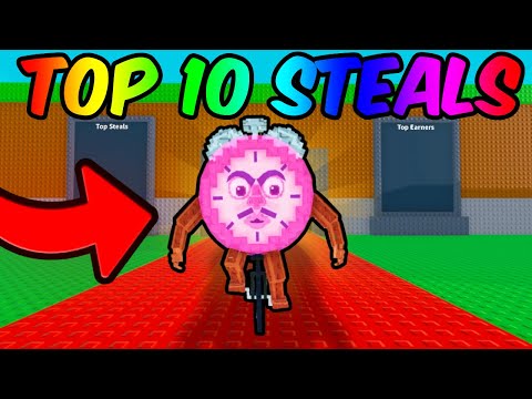 Видео: МОИ 10 ЛУЧШИХ БЕЗУМНЫХ КРАЖ В STEAL A BRAINROT!