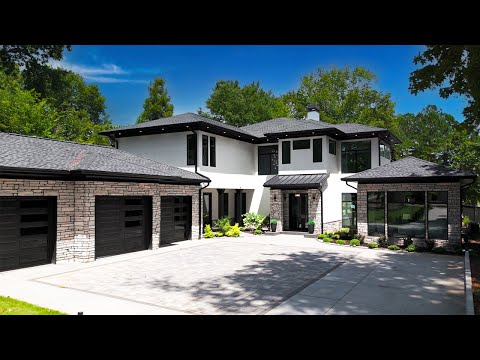 Видео: ВНУТРИ шедевра современной роскоши стоимостью 3,6 млн долларов в Атланте, штат Джорджия | Недвижи...