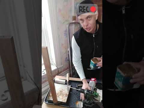 Видео: Эпоксидная смола + опилки. Ремонт прогнившей оконной рамы.