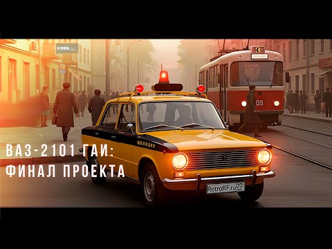 Видео: Ваз-2101 1970 года - проект Милиция - готов! 