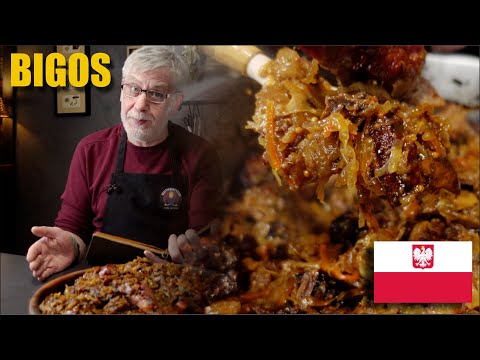 Видео: Правильный Бигос! ⭐ C мясом, копченостями, уткой и красным вином  ⭐ История и рецепт