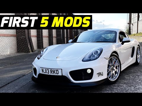 Видео: Porsche Cayman/Boxster 981 — первые 5 модификаций (5 лучших идей для модификаций)