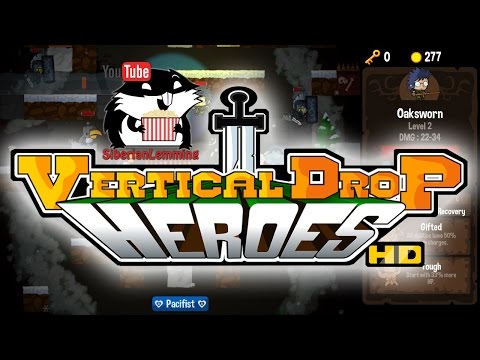 Видео: Vertical Drop Heroes HD "Падаем за победой" с Сибирским Леммингом