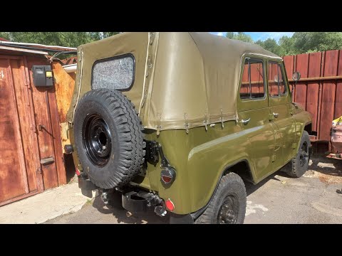Видео: Ранний Уаз 469 с консервации!