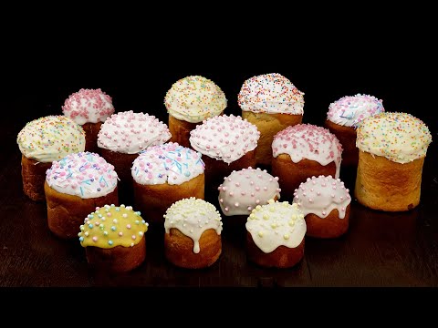 Видео: ВОТ КАК НУЖНО готовить ГЛАЗУРЬ для куличей! 15 РЕЦЕПТОВ! Глазурь на желатине, белковая и без яиц!