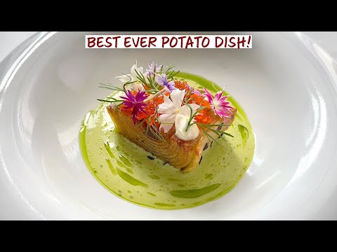 Видео: Самое вкусное блюдо из картофеля! Хрустящая картофельная спираль, рыбная икра, петрушка и соус карри