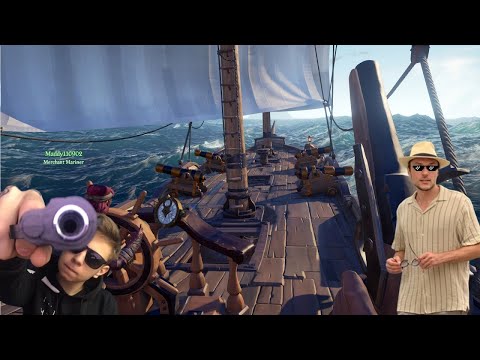 Видео: ДЕД И МОКРИВСКИЙ ИГРАЮТ В МОРЕ ВОРОВ