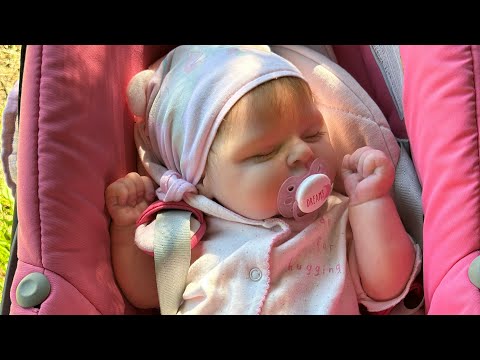 Видео: Путешествие с реборном Вероникой #siliconebaby #rebornbaby #reborn #siliconedoll #rebornartist 