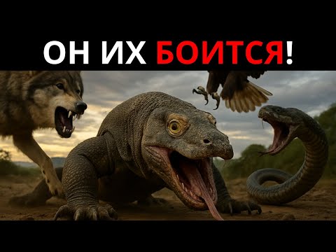 Видео: 8 Животных Которые Могли Бы Победить Дракона Комодо