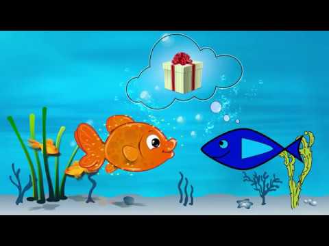 Видео: Детская авторская песенка "РЫБКА" Елена Никкель