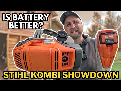 Видео: Аккумулятор Stihl лучше бензина? Электрическая комбинированная система KMA 135 против KM 131