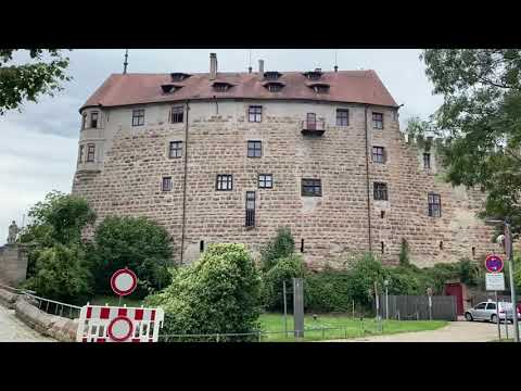 Видео: Замок Абенберг Германия Burg Abenberg Deutschland Bayern