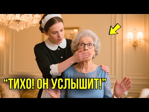 Видео: "НЕ ГОВОРИ!" – Простая Горничная Спасала Миллиардершу, Подслушав Тёмный СЕКРЕТ Её Супруга...