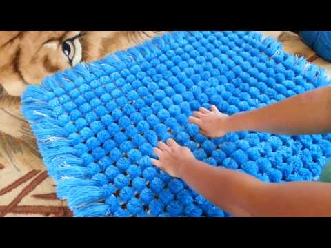 Видео: Плед из помпонов, отвечаю на вопросы.