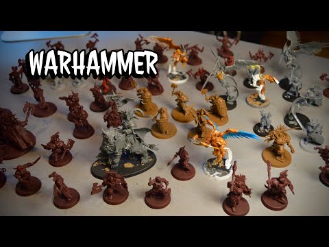 Видео: Сколько миниатюр WARHAMMER еще предстоит покрасить? (PILE OF SHAME WARHAMMER)