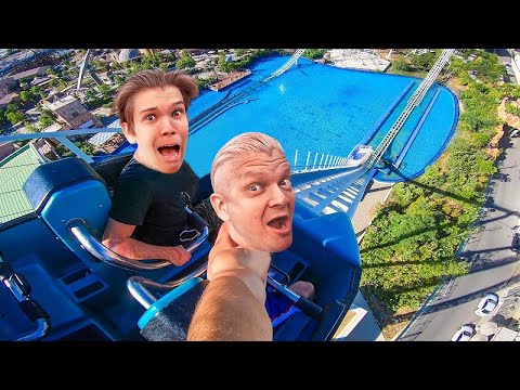 Видео: Уговорил СЫНА на ЭТУ ГОРКУ ! Турция — Land of Legends