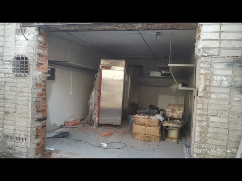 Видео: Как мы расширяли гаражные ворота под микроавтобус.