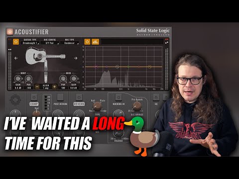 Видео: Плагин SSL Acoustifier — звук микрофона с DI